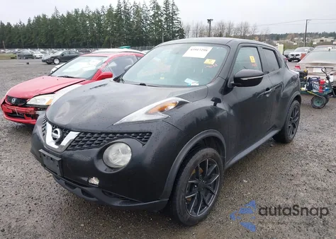 2015 Nissan Juke Sv z USA, uszkodzony, nr VIN JN8AF5MV4FT559665